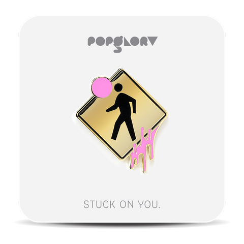 Stuck On You pin